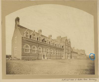This author estimates this building to be the "old gymnasium."