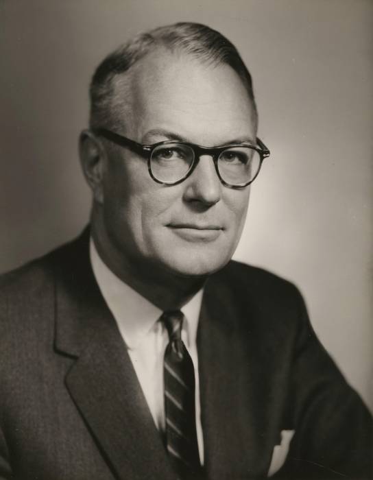 Title: George Keith Funston, President of Trinity College (1945-1951); Image ID:...